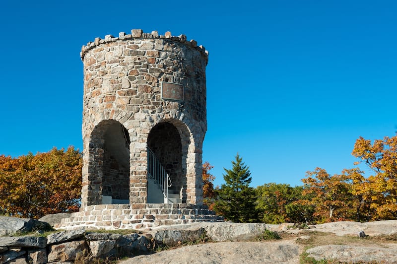 Camden Hills State Park in Maine