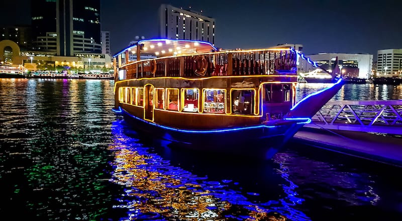 Dhow Dinner Cruise Dubai Marina