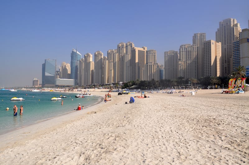 Dubai Marina Beach