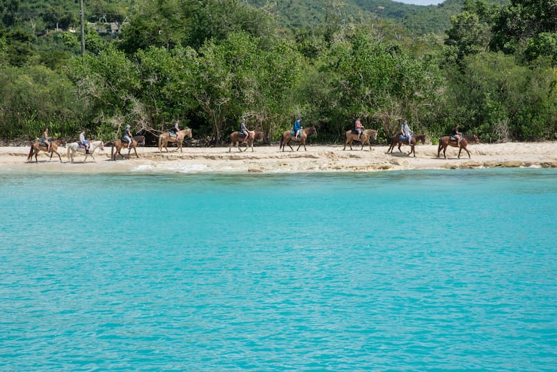 Horseback riding in St. Croix - EA Given - Shutterstock.com