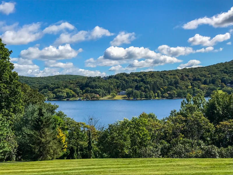 Lake Waramaug State Park in Connecticut