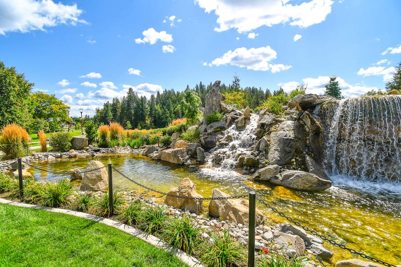 McEuen Park in Coeur d'Alene