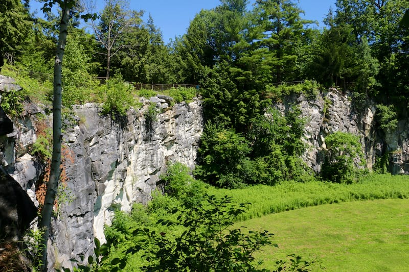 Natural Bridge State Park in Massachusetts