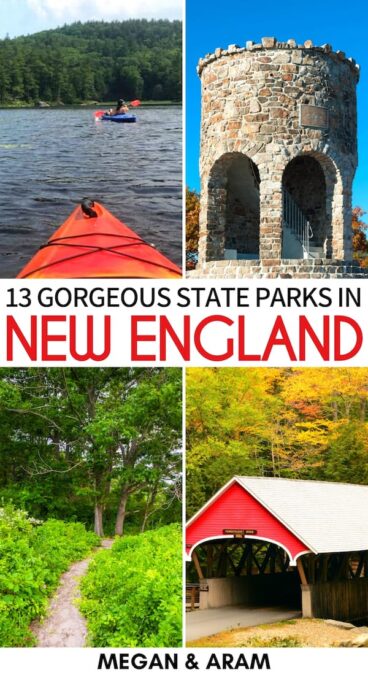 Looking for the best New England state parks to visit this year? These are our top picks - offering a nature-filled experience (and epic landscapes!) | State parks in New England | Connecticut state parks | Maine state parks | Massachusetts state parks | New Hampshire state parks | Rhode Island state parks | Vermont state parks | Places to visit in New England | New England hiking