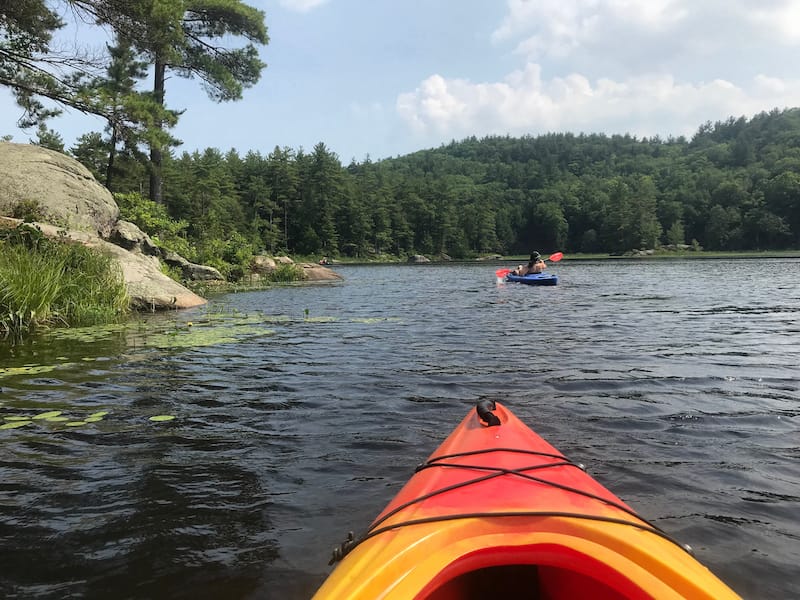 Pawtuckaway State Park in New Hampshire