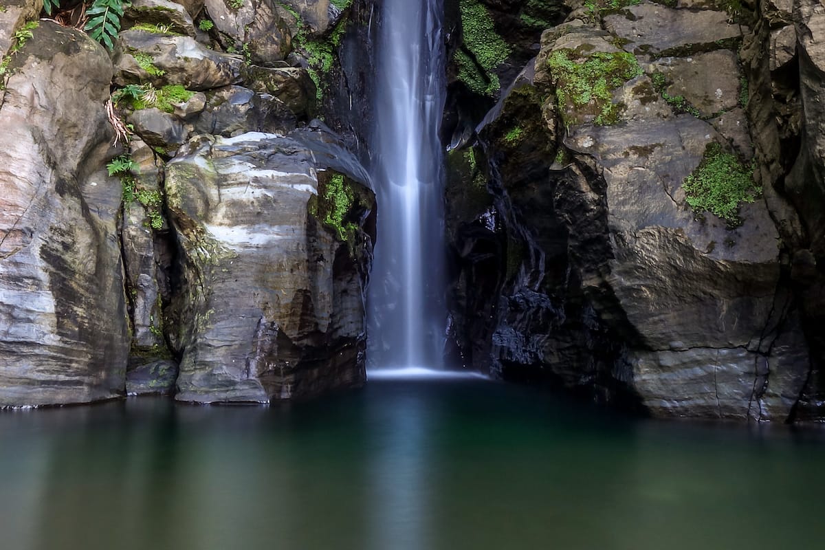 Salto do Cabrito waterfall in São Miguel, Azores