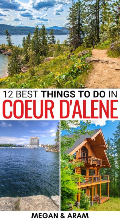 Looking for the top things to do in Coeur d'Alene, Idaho? This guide covers the best attractions, including museums, historical sights, and hiking trails. | Coeur d'Alene things to do | What to do in Coeur d'Alene | Places to visit in Coeur d'Alene | Places to visit in Idaho | Idaho bucket list | Coeur d'Alene hiking | Coeur d'Alene attractions | Coeur d'Alene museums | Coeur d'Alene landmarks | Coeur d'Alene rafting | Things to do in North Idaho