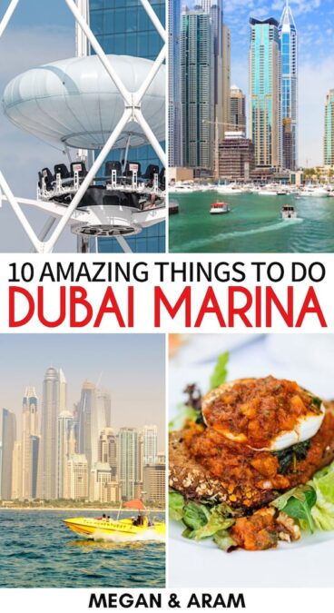 Planning a trip to Dubai and looking for the best things to do in Dubai Marina? This guide has you covered - from tours to sights to hotels and more! Learn more! | Things to do in Dubai | Dubai Marina travel guide | What to do in Dubai | Dubai Marina attractions | Dubai Marina landmarks | Fishing in Dubai | Skydiving in Dubai | Dubai boat tours | Dubai dhow cruise | Brunch in Dubai | Dubai Marina Mall | Zipline in Dubai | Fishing in Dubai | Dubai Marina sightseeing | Visit Dubai Marina