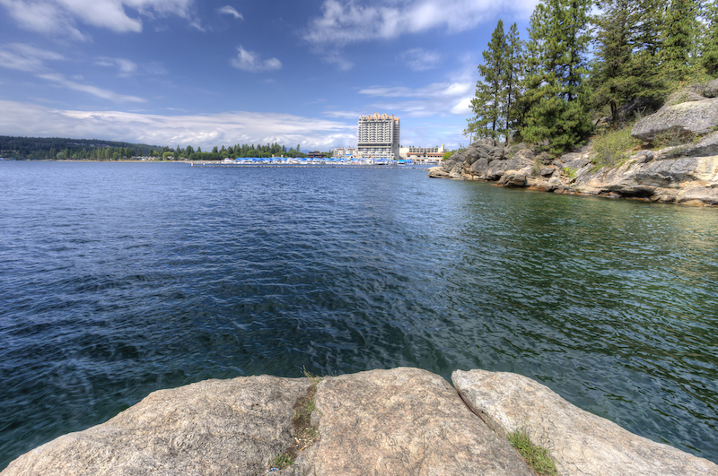 Coeur,DCoeur d'Alene Lake from Tubbs Hill.'alene,Lake,From,Tubbs,Hill.