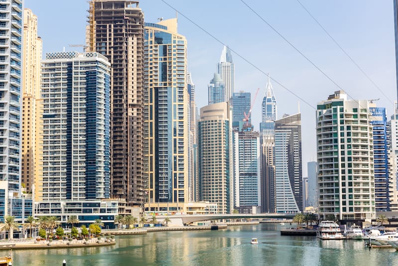 ZIplining Dubai Marina - Cleop6atra - Shutterstock.com