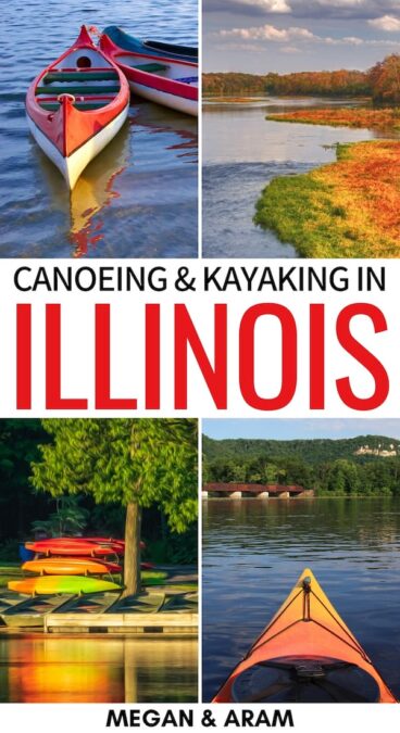 Are you looking to go kayaking or canoeing in Illinois? This guide details the best places to go kayaking in Illinois, the rules, and rental information. | Kayak Illinois | Canoe Illinois | Illinois Kayaking | Illinois Canoeing | Things to do in Illinois | Kayaking in IL | Canoeing in IL | Renting canoes in Illinois | Places to visit in Illinois | Illinois Rivers | Illinois things to do