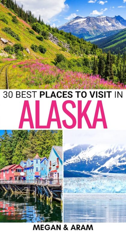 Are you in search of the best places to visit in Alaska? This guide covers some incredible destinations for your Alaska bucket list - from parks to cities and more! | Places to see in Alaska | Things to do in Alaska | Alaska places to visit | What to do in Alaska | Cities in Alaska | Alaska cities | Alaska itinerary | Small towns in Alaska | Places to visit in AK | AK itinerary | Things to do in AK | AK bucket list | National parks in Alaska | Islands in Alaska