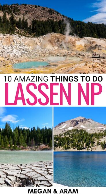 Planning your trip to some of California's national parks? These are the best things to do in Lassen Volcanic National Park - including attractions and hikes! | Lassen National Park things to do | Things to do in Lassen National Park | Hiking in Lassen National Park | Lassen Volcanic National Park trails | What to do in Lassen National Park | California national parks | California mountains | California hiking | California places to visit | California volcanoes