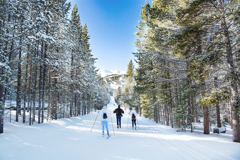 Cross-country skiing in Breckenridge - Margaret.Wiktor - Shutterstock.com