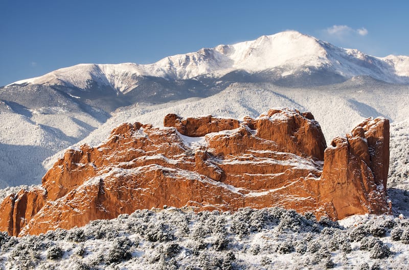 Fresh snow at Garden of the Gods