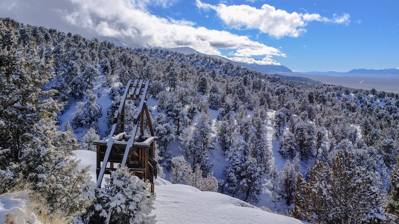 Old mine in Austin, NV