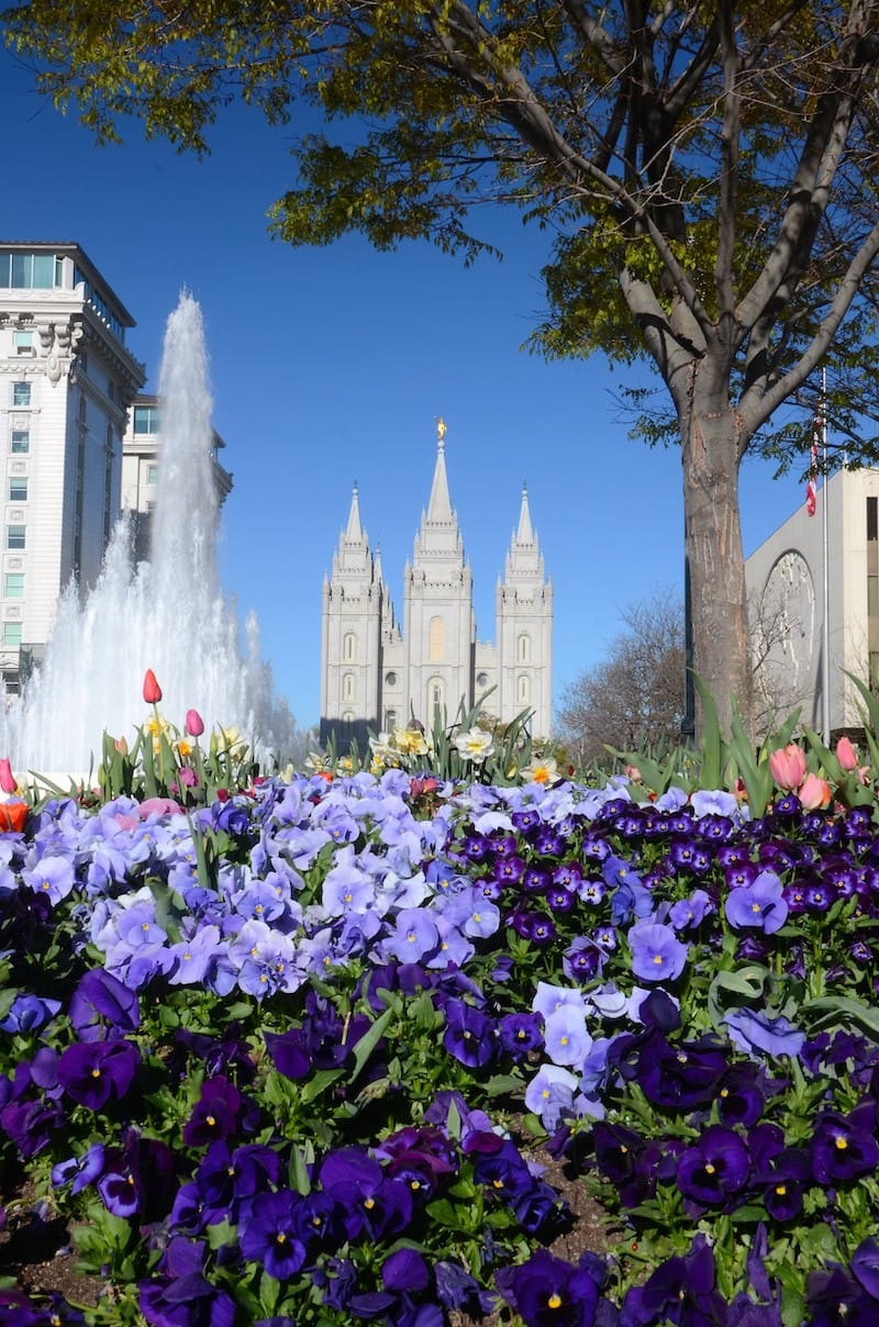 Temple Square in Salt Lake City