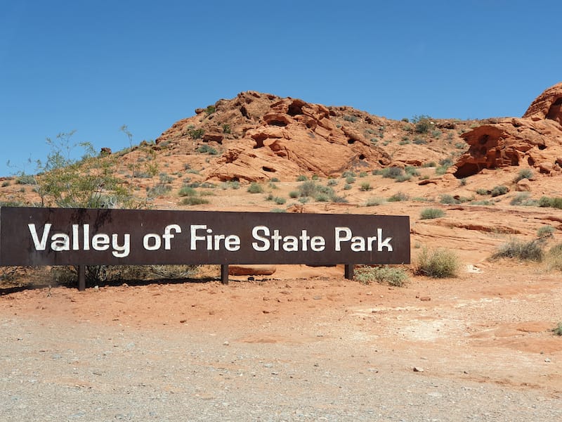 Valley of Fire entrance