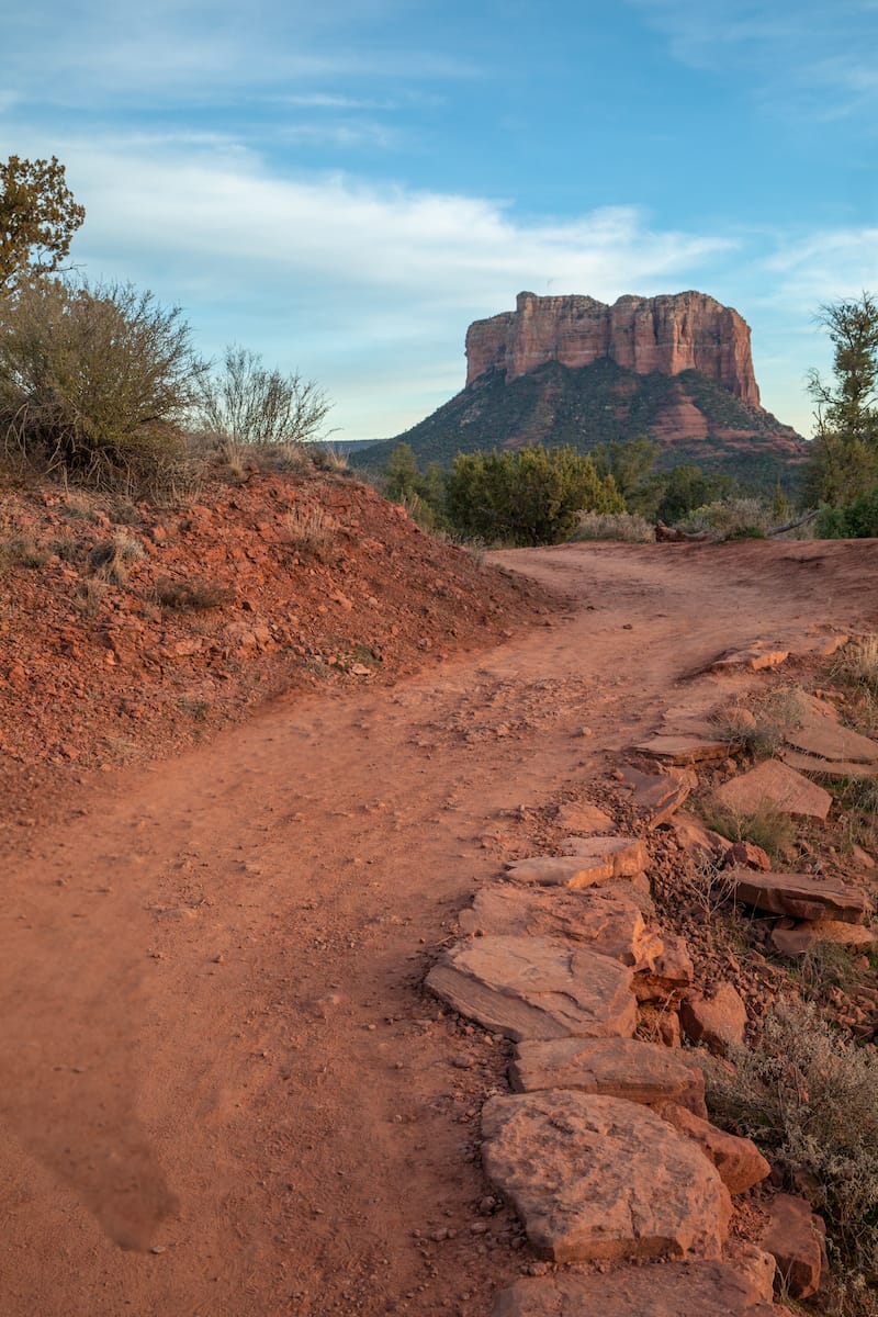 ATV path near Cathedral Rock