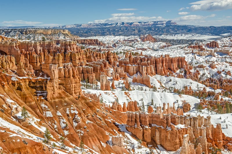 Bryce Canyon in winter