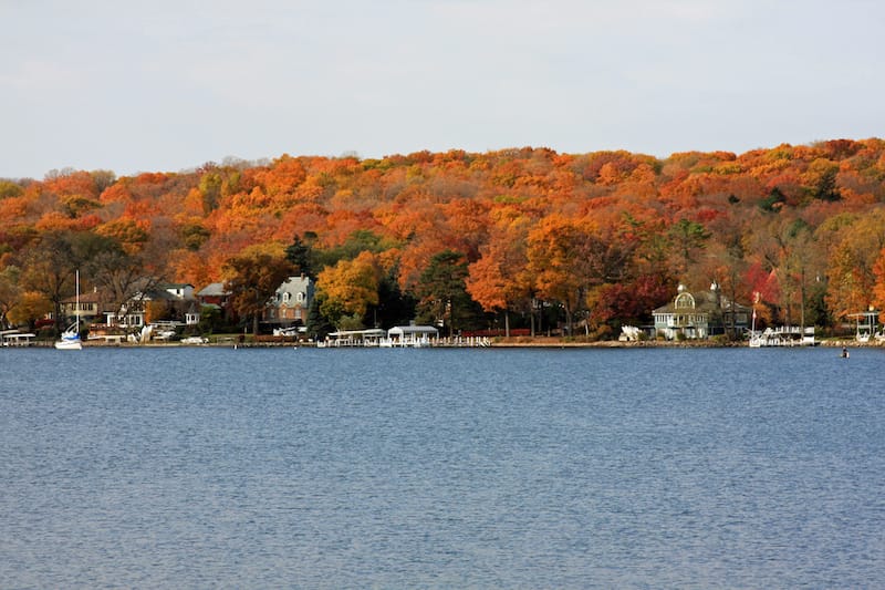 Lake Geneva in October