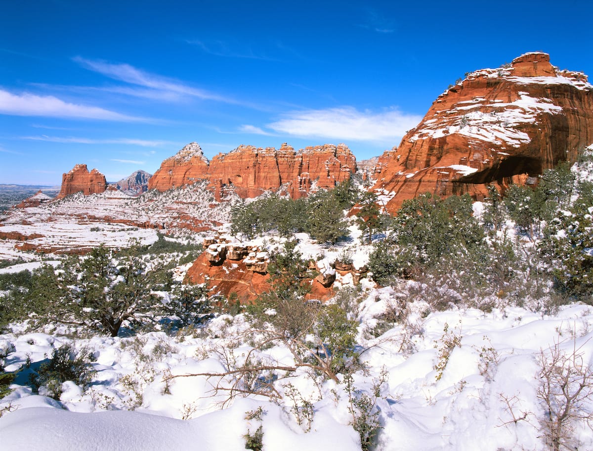 Sedona in winter