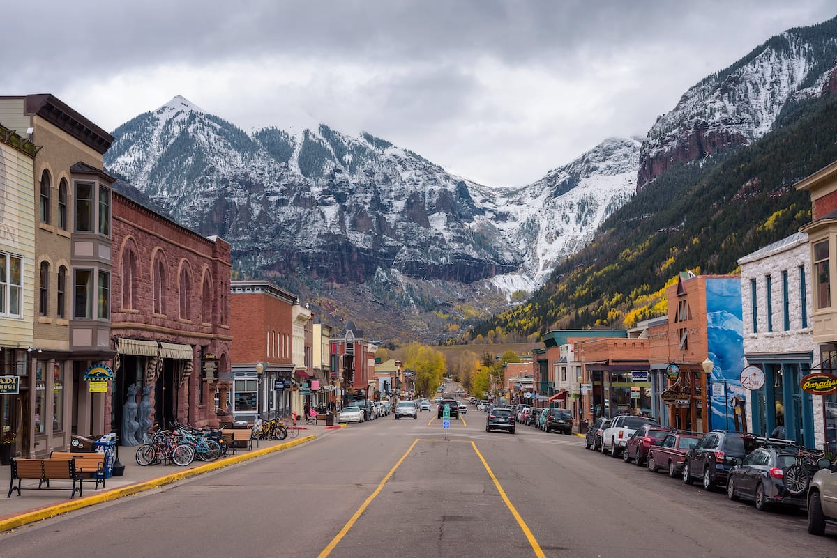 Telluride in winter - Nick Fox - Shutterstock.com