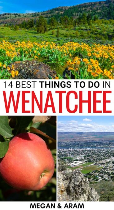 There are many amazing things to do in Wenatchee and this guide proves it! These are the best Wenatchee attractions, including beer, skiing, apples, and more! | What to do in Wenatchee | Wenatchee itinerary | Places to visit in Wenatchee | Apples in Wenatchee | Wenatchee trails | Hiking in Wenatchee | Skiing in Wenatchee | Hiking trails in Wenatchee | Apple picking in Wenatchee | Wenatchee landmarks | Attractions in Wenatchee | Travel to Wenatchee | Visit Wenatchee | Small towns in Washington