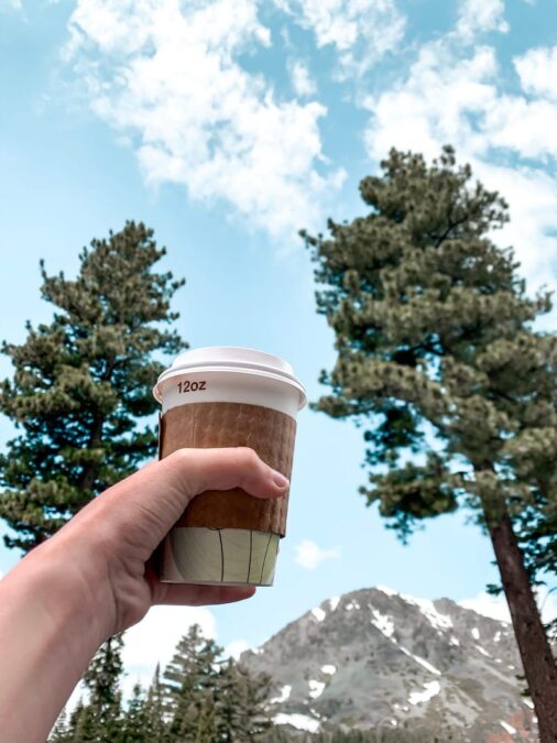 Coffee in Lake Tahoe
