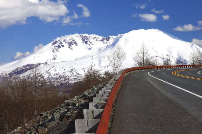 Early winter at Mt St Helens