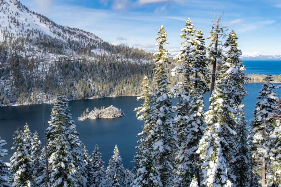 Emerald Bay in winter