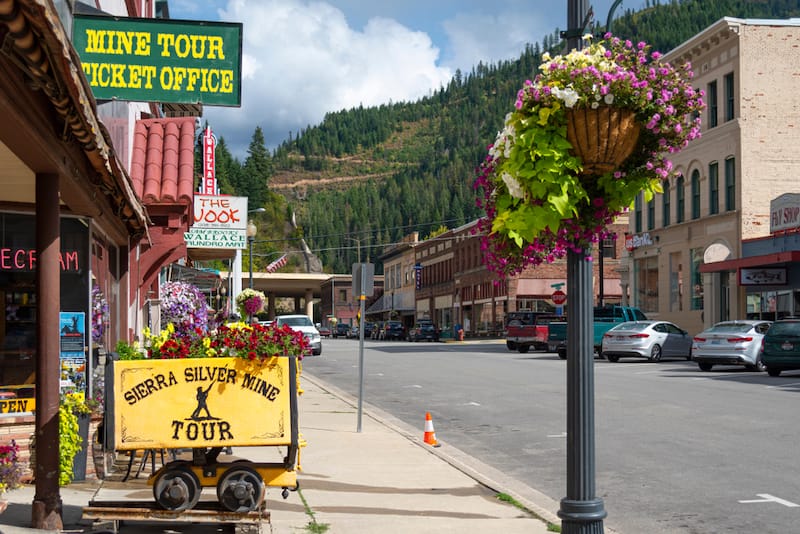 Wallace, Idaho - Kirk Fisher - Shutterstock.com