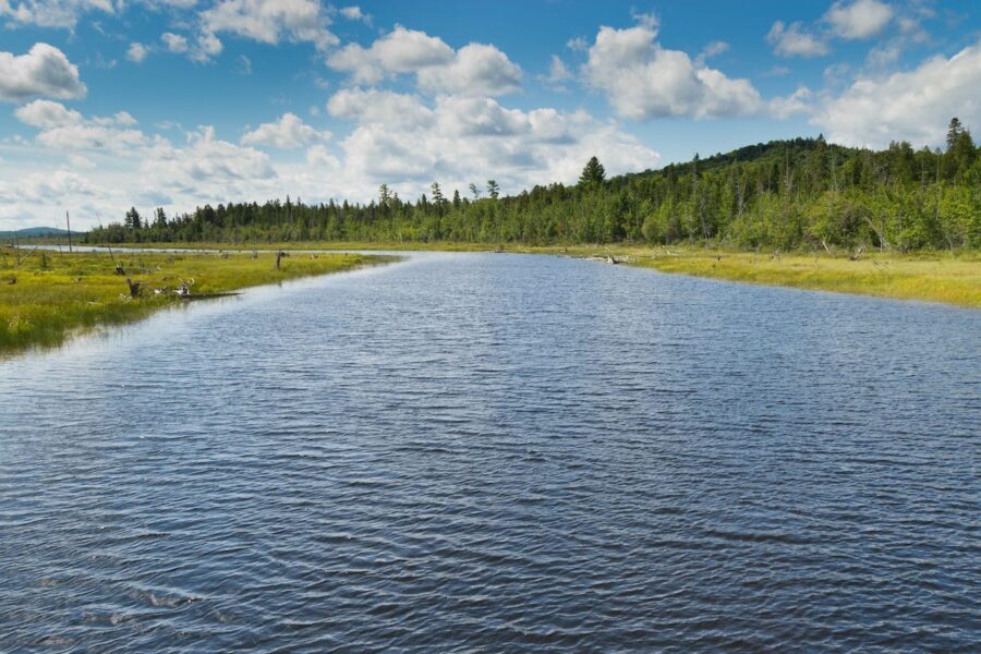 Kayaking in Allagash Wilderness Waterway