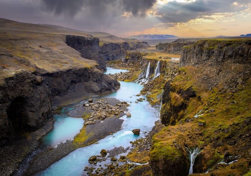 Sigöldugljúfur Canyon