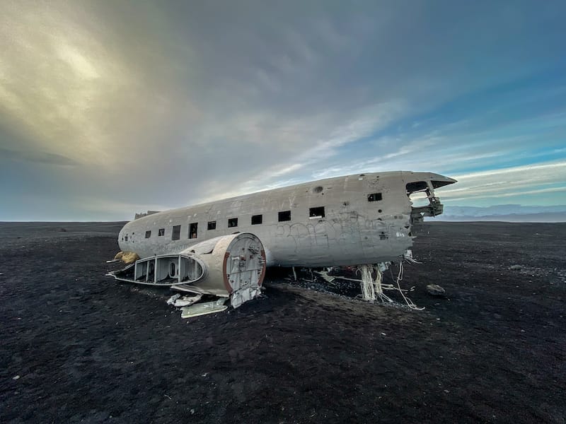 ATV tour in Iceland to Sólheimasandur DC plane crash-10