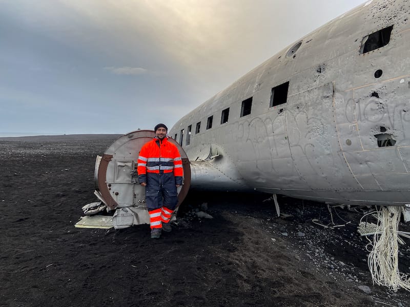 ATV tour in Iceland to Sólheimasandur DC plane crash-11