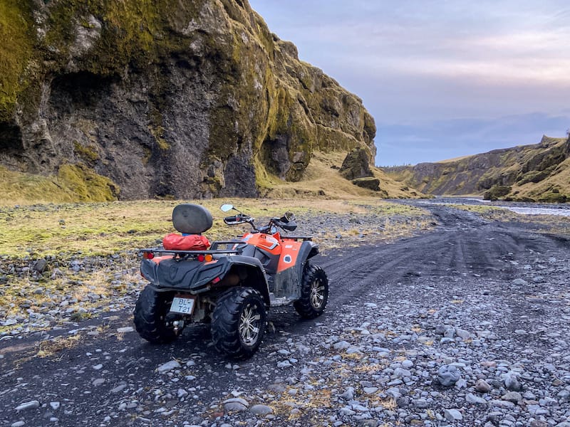 ATV tour in Iceland to Sólheimasandur DC plane crash-17