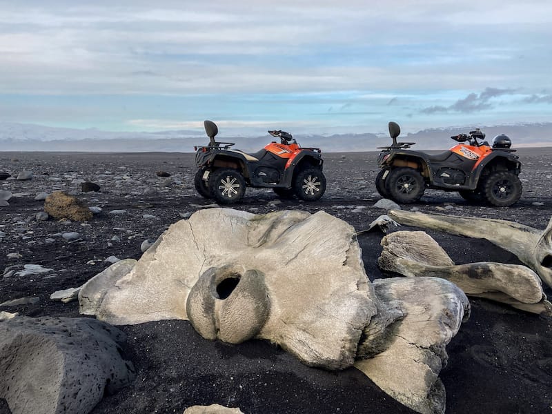 ATV tour in Iceland to Sólheimasandur DC plane crash-2