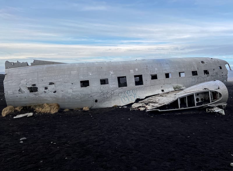 ATV tour in Iceland to Sólheimasandur DC plane crash-8