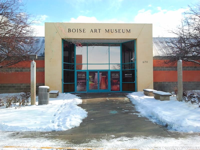 Boise Art Museum in winter via cifraser1 (CC BY 2.0 Flickr)
