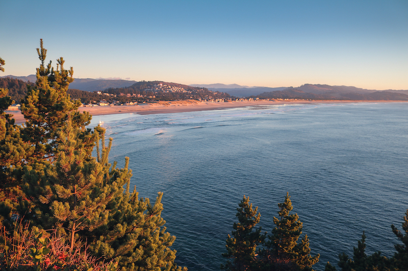 Cape Kiwanda's view of Pacific City