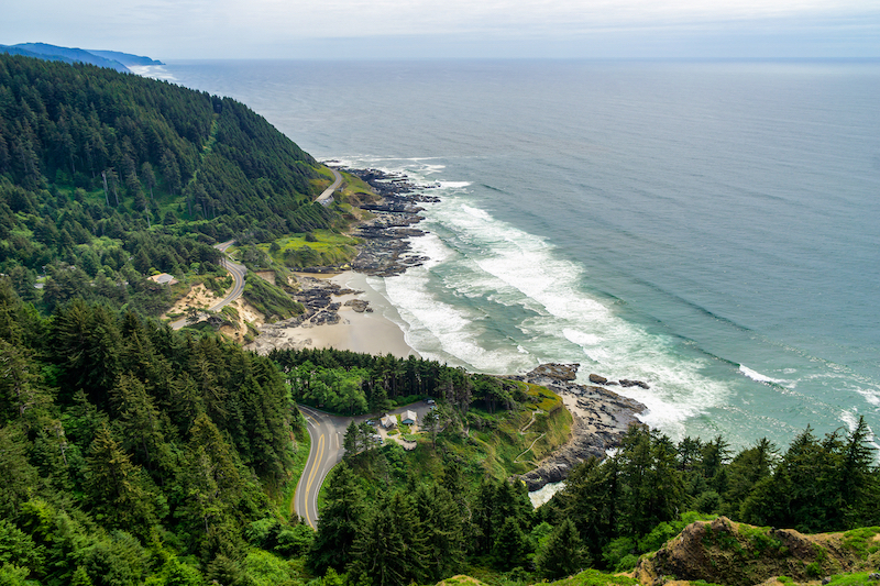 Cape Perpetua in Yachats