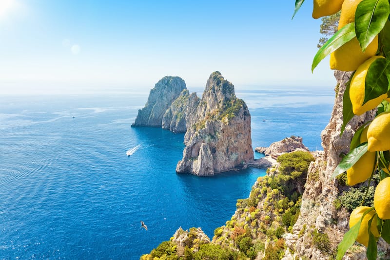 Capri in winter