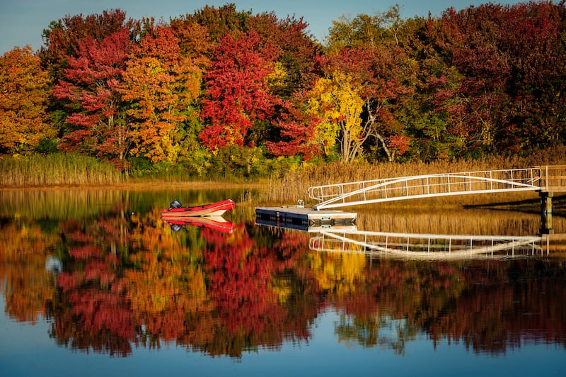 Kennebunkport in fall