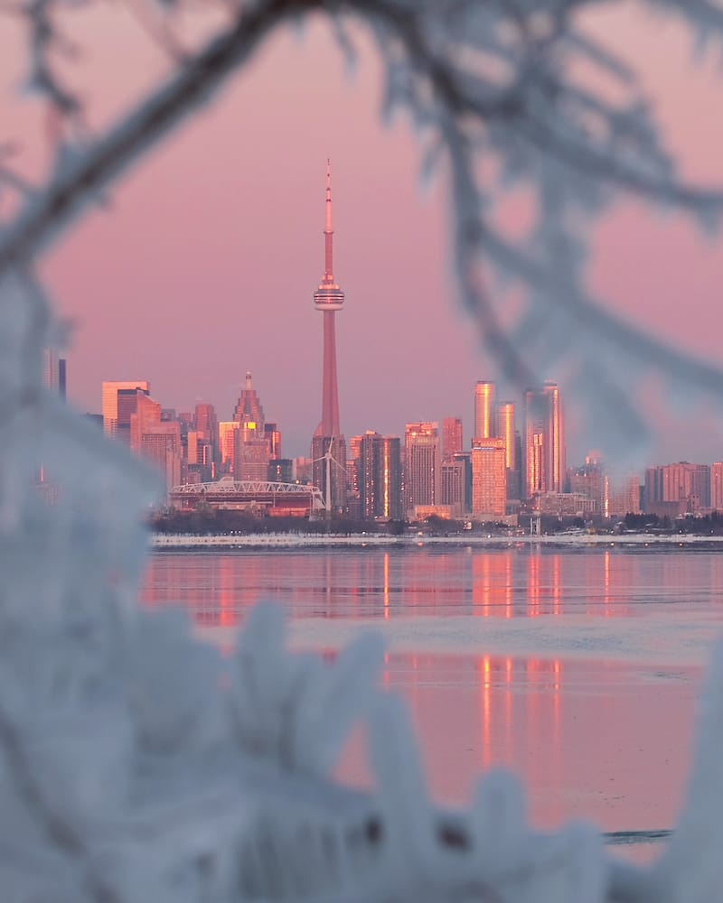 Toronto in winter