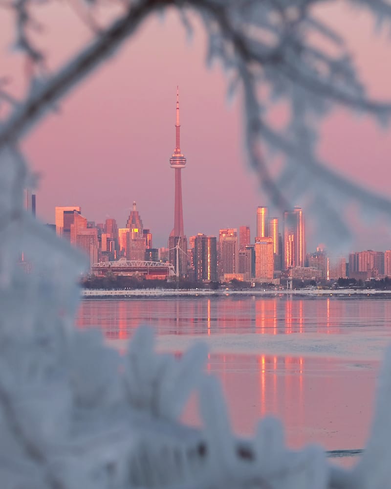 Toronto in winter