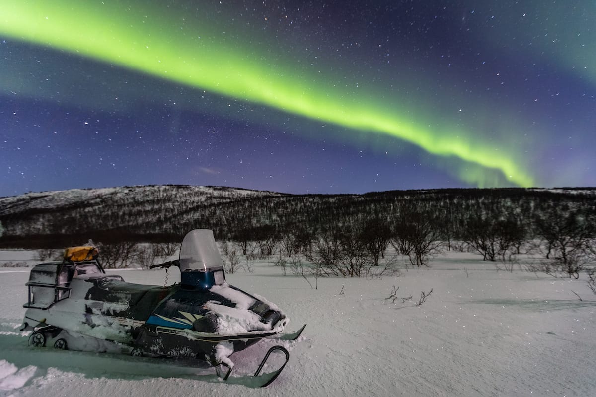 snowmobile tours tromso