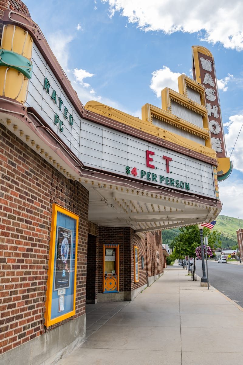 Washoe Theater in Anaconda, MT - CheriAlguire - Depositphotos.com