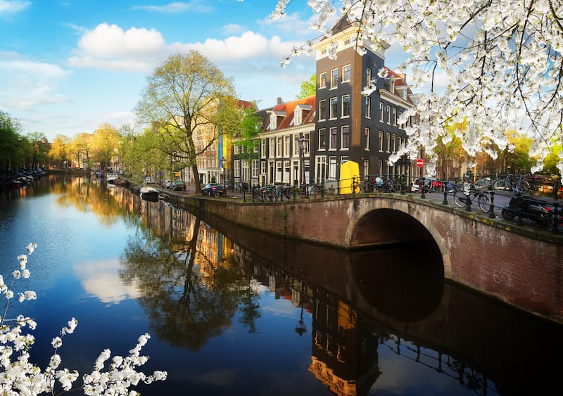 Amsterdam in spring