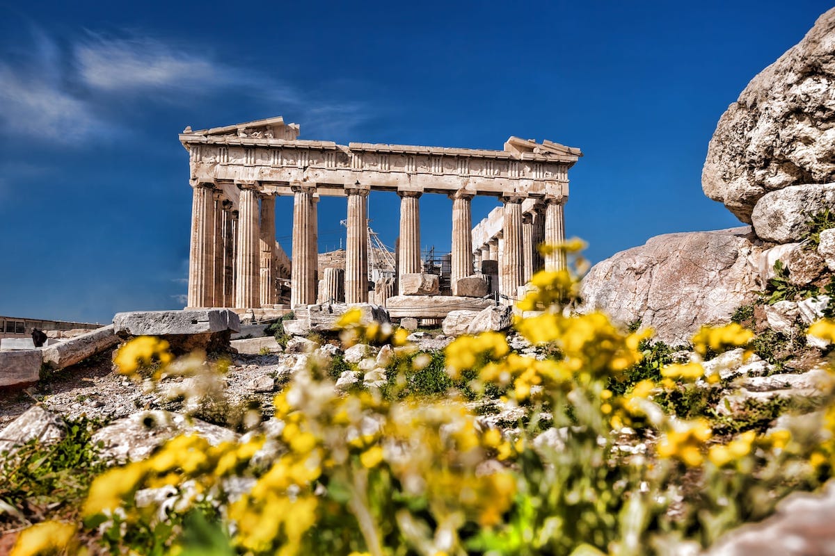 Athens in spring